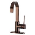 Kingston Brass LS8615NYL New York One-Handle 1-Hole Deck Mounted Bar Faucet, Bronze LS8615NYL